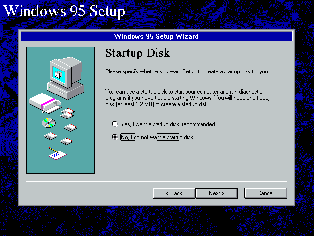 Windows 95 floppy disk set