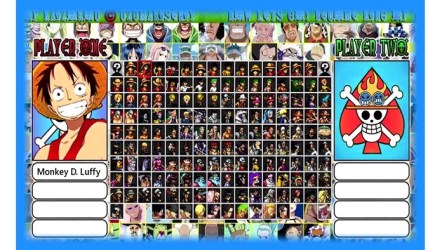mugen characters one piece